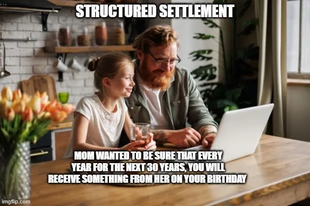 structured settlement is for you and for hose you leave behind-